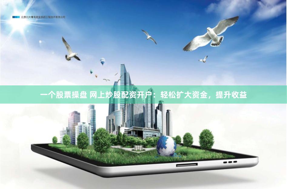 一个股票操盘 网上炒股配资开户：轻松扩大资金，提升收益